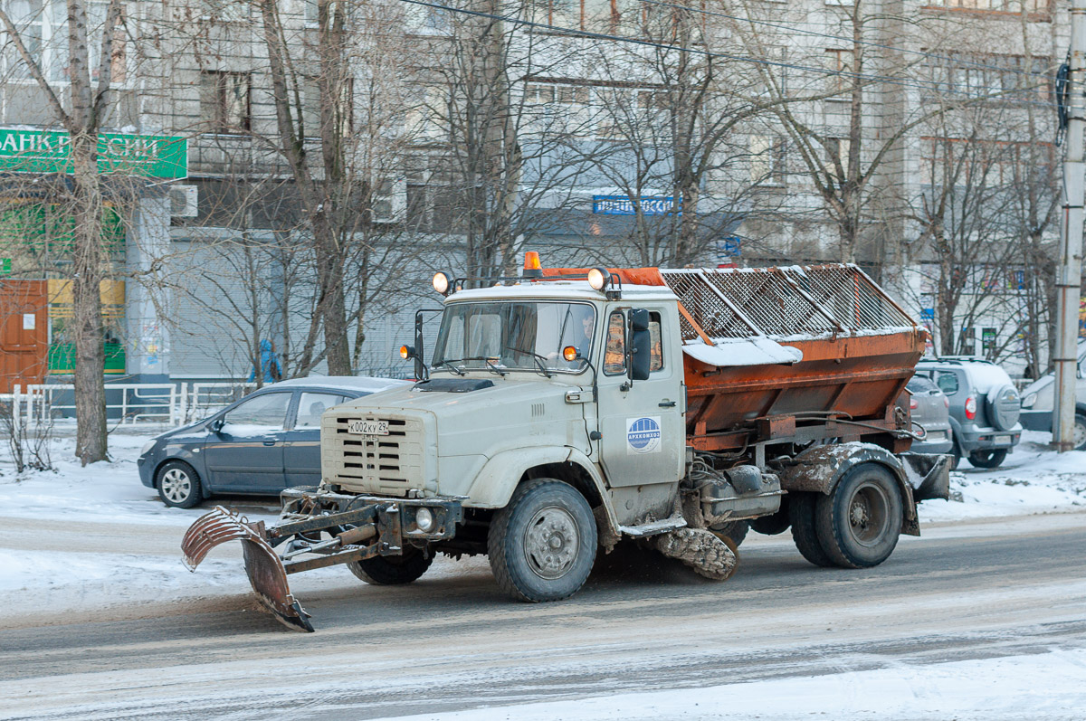 Архангельская область, № К 002 КУ 29 — ЗИЛ-433362