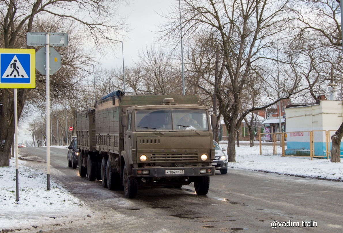 Краснодарский край, № К 184 РР 23 — КамАЗ-53212