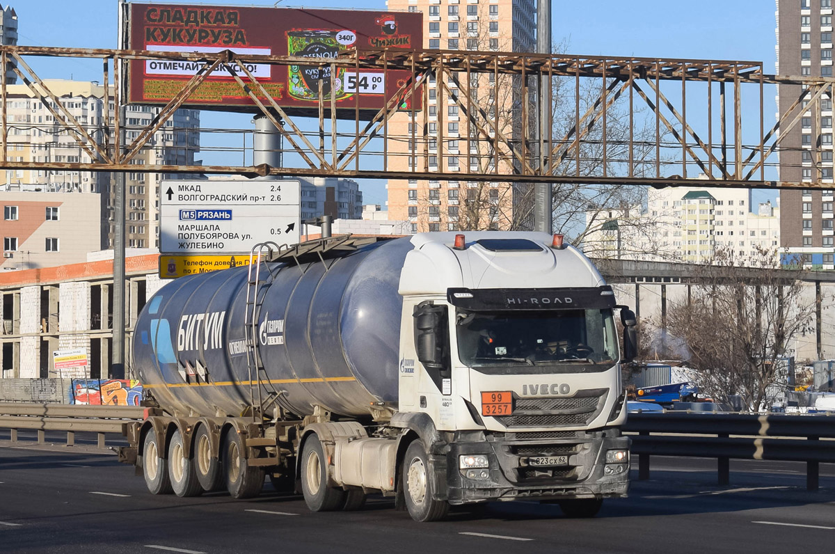 Рязанская область, № Е 823 СХ 62 — IVECO Stralis ('2012) 460