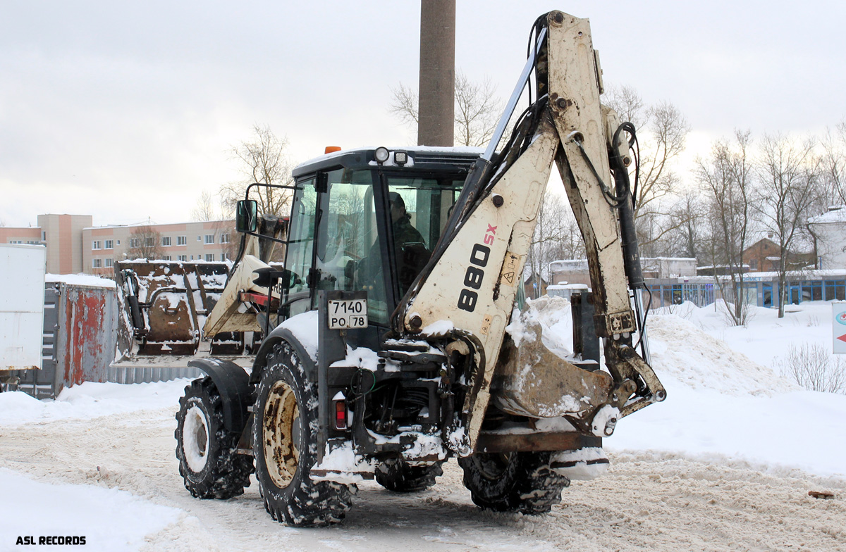 Санкт-Петербург, № 7140 РО 78 — Terex (общая модель)