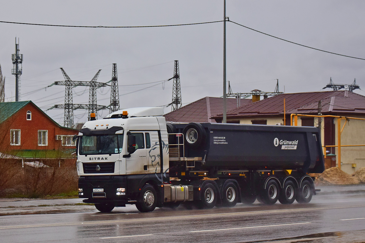 Волгоградская область, № Н 091 АТ 134 — Sitrak C7H / G7 / C9H (общая)