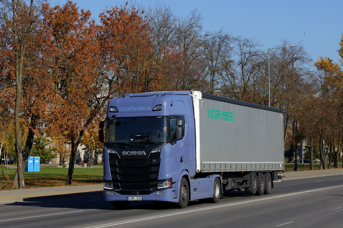 Литва, № LRK 520 — Scania ('2016) S520