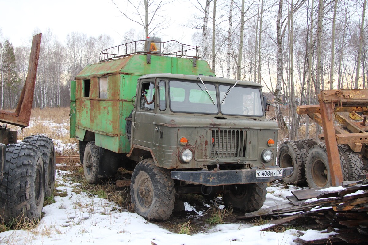 Томская область, № С 408 МУ 70 — ГАЗ-66-11