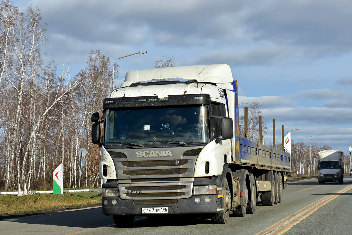 Свердловская область, № Е 147 НЕ 196 — Scania ('2011) P400