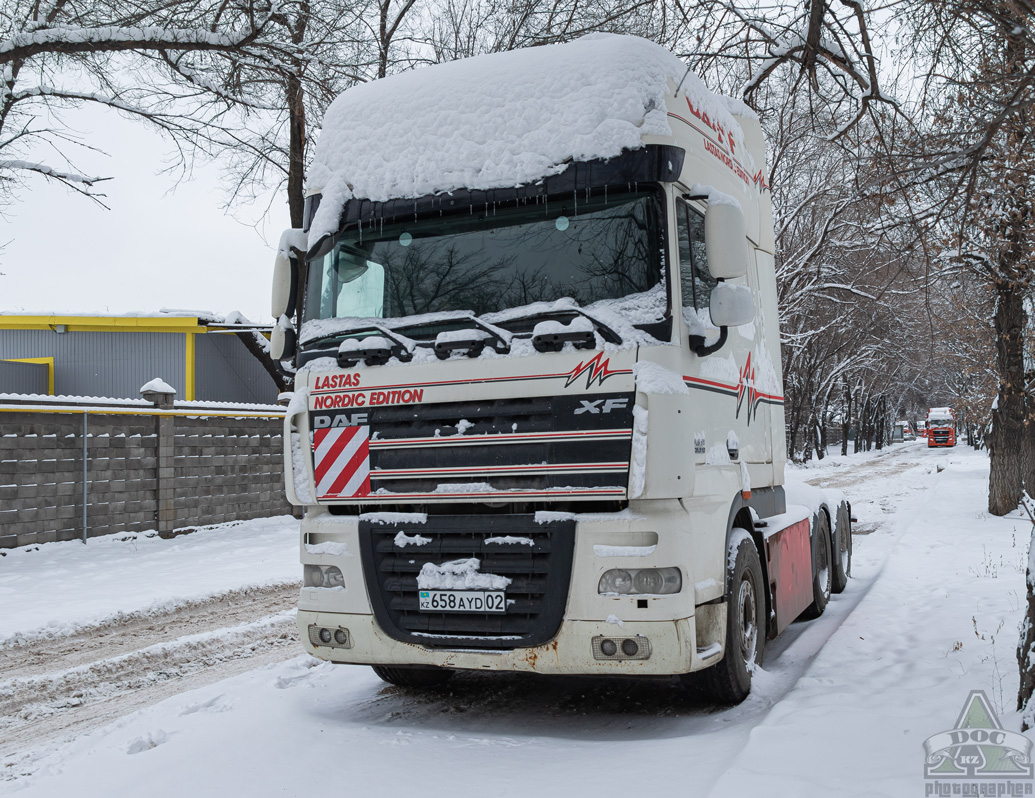 Алматы, № 658 AYD 02 — DAF XF105 FTS