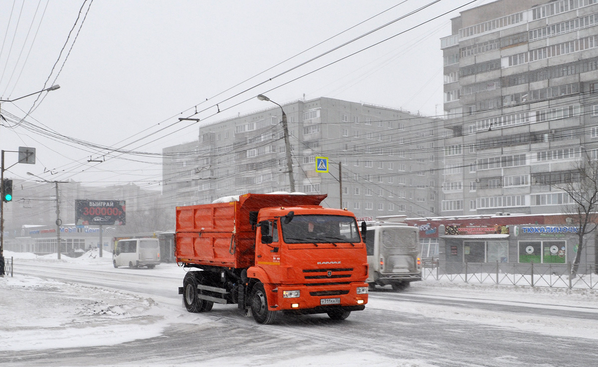 Омская область, № У 711 КА 55 — КамАЗ-43253-R4