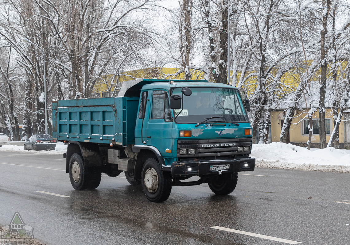 Алматы, № 729 FCZ 02 — Dongfeng  (общая модель)