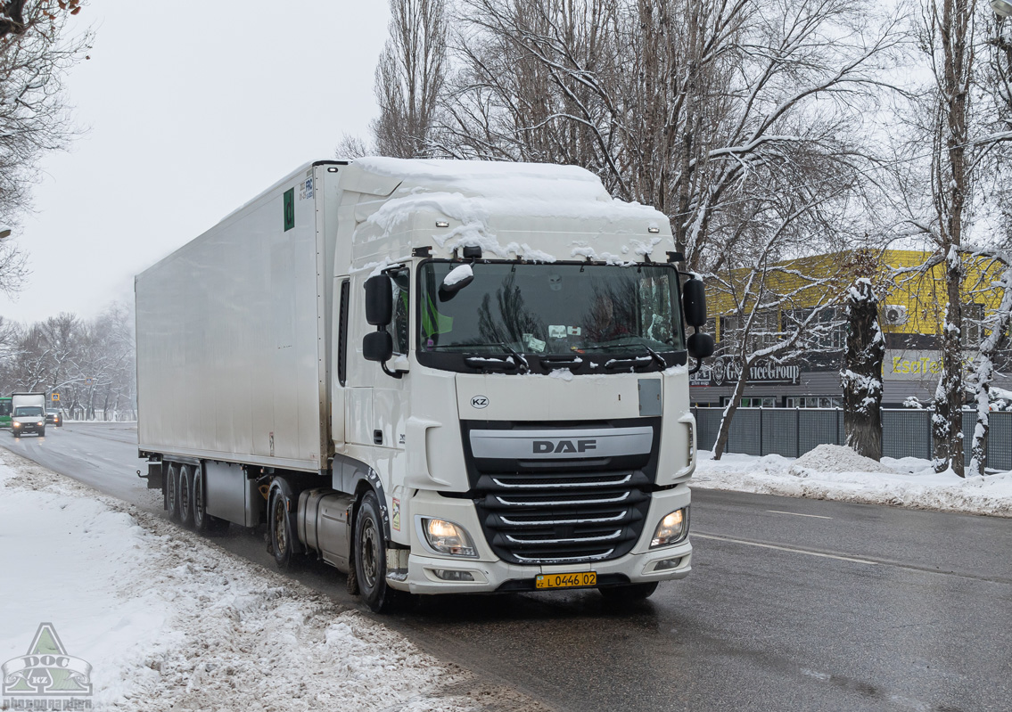 Алматы, № L 0446 02 — DAF XF Euro6 FT