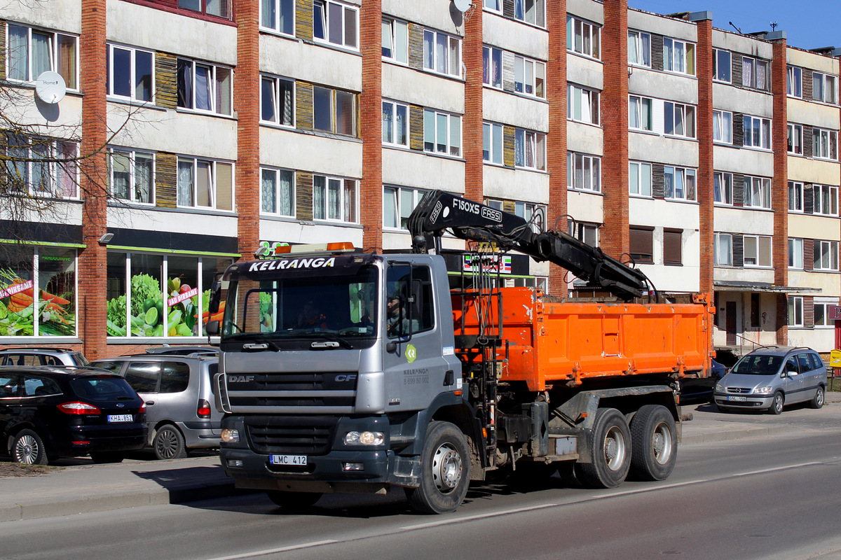 Литва, № LMC 412 — DAF CF85 FAT