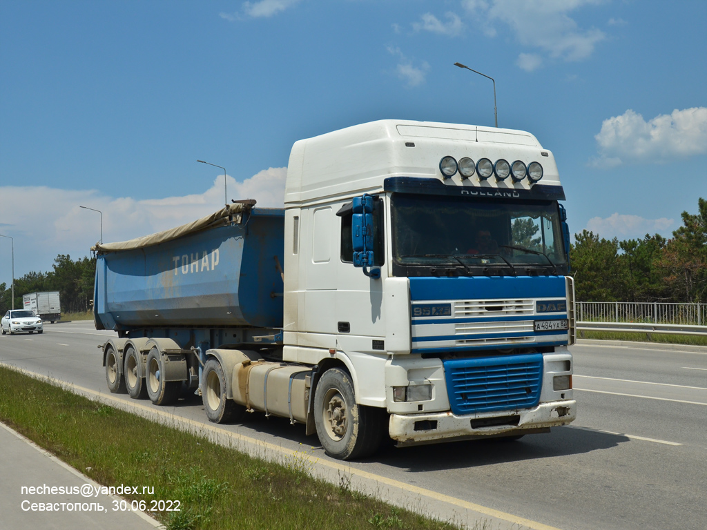 Крым, № А 484 УА 82 — DAF 95XF FT