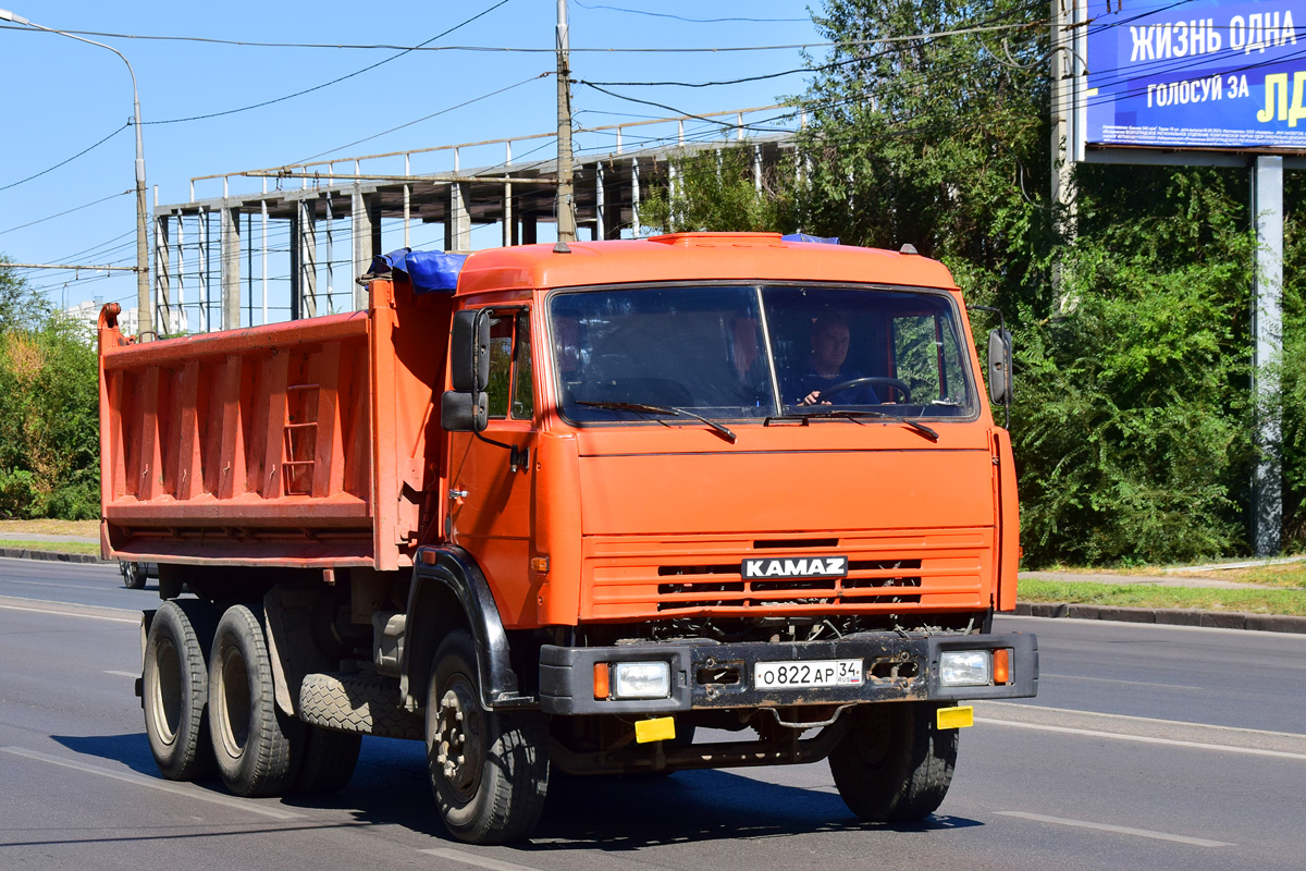 Волгоградская область, № О 822 АР 34 — КамАЗ-53229-02 [53229C]