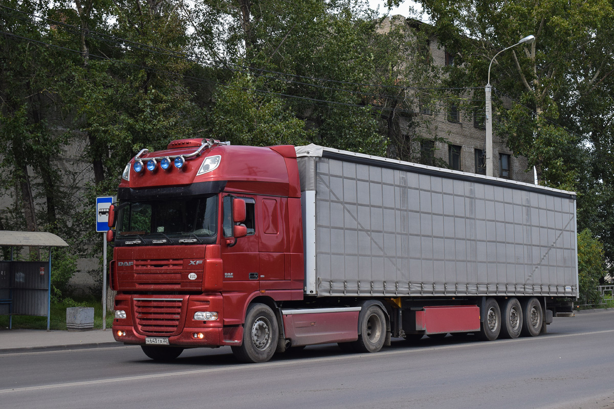 Алтайский край, № Н 643 ТА 22 — DAF XF105 FT