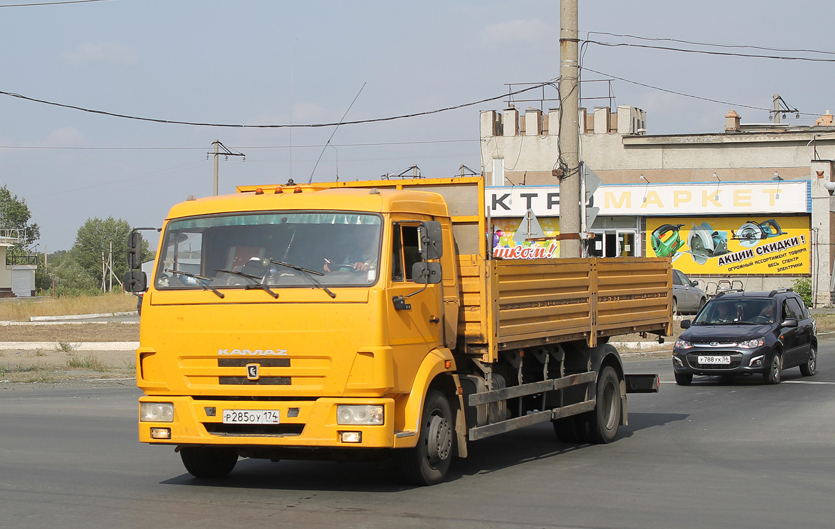 Челябинская область, № Р 285 ОУ 174 — КамАЗ-4308 (общая модель)