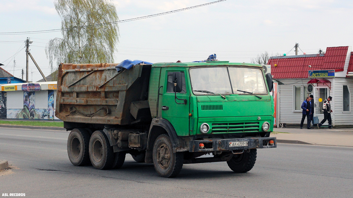 Гомельская область, № АК 4231-3 — КамАЗ-55111 (общая модель)