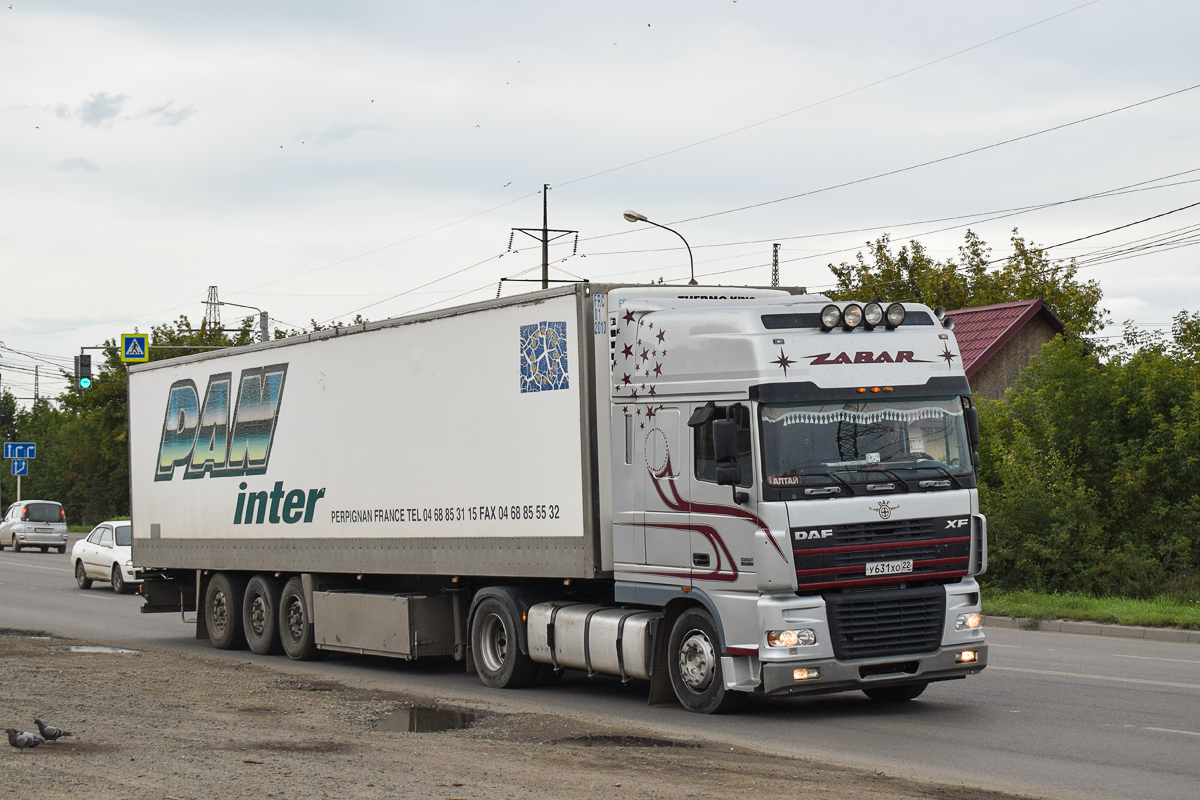 Алтайский край, № У 631 ХО 22 — DAF XF95 FT