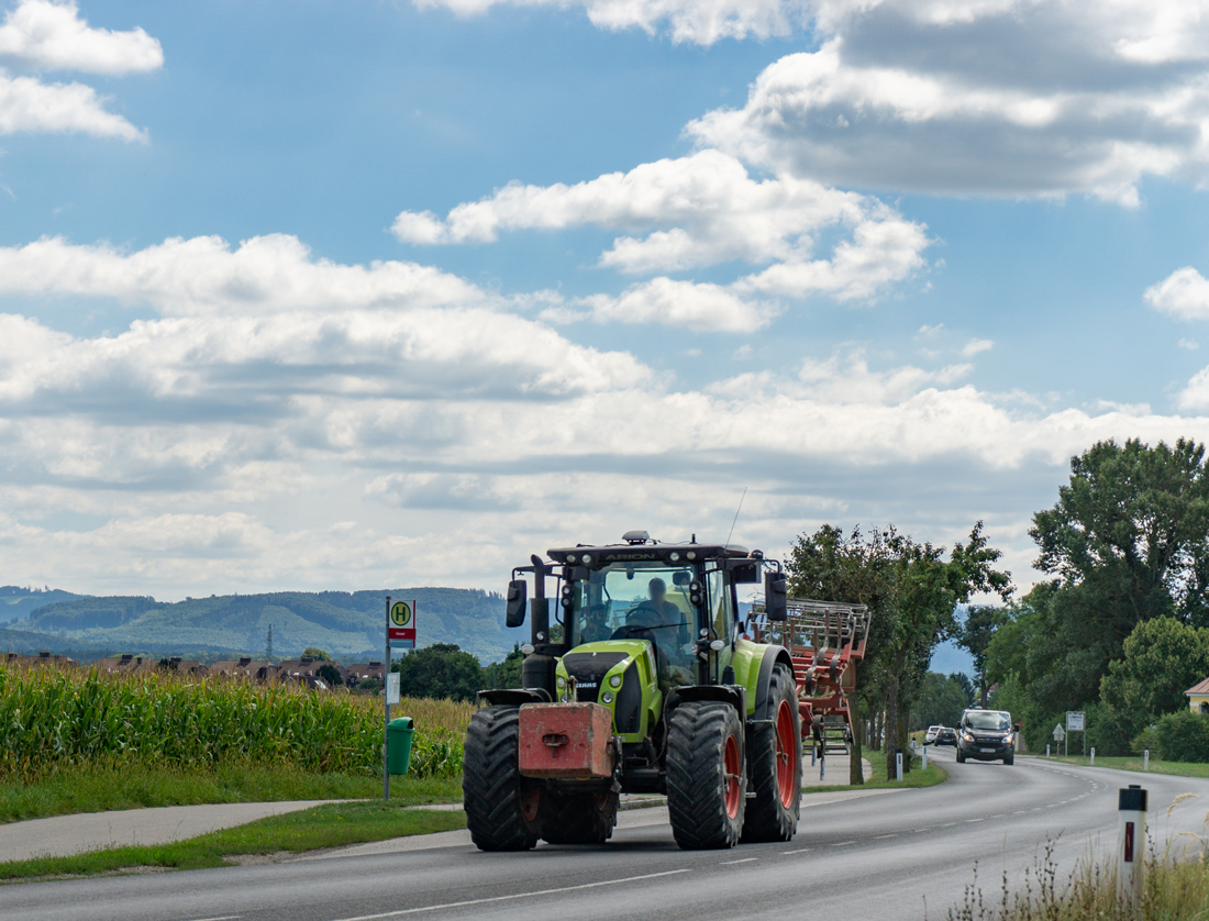 Австрия, № PL 158 BM — Claas Arion (общая модель)