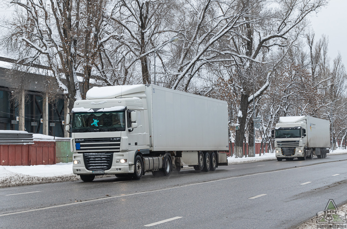 Восточно-Казахстанская область, № 599 LRA 16 — DAF XF105 FT