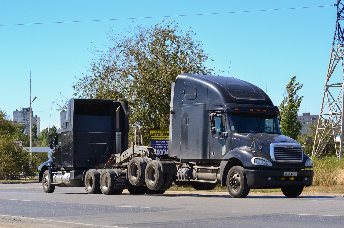 Волгоградская область, № А 646 АА 34 — Freightliner Columbia