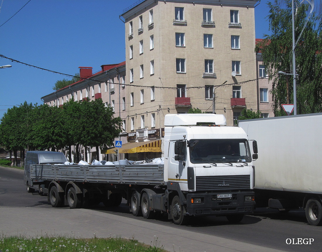 Витебская область, № АК 2807-2 — МАЗ-6430 (общая модель)