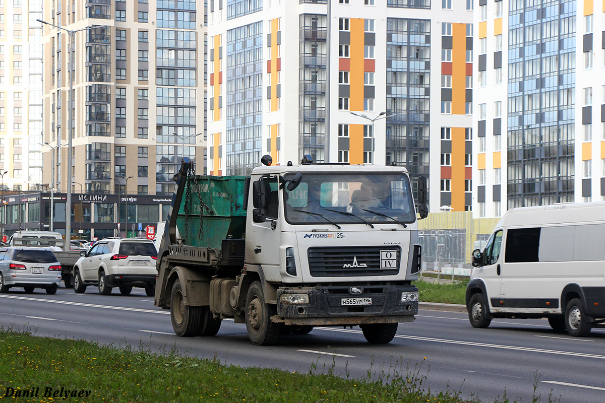 Свердловская область, № Н 565 УР 196 — МАЗ-555025