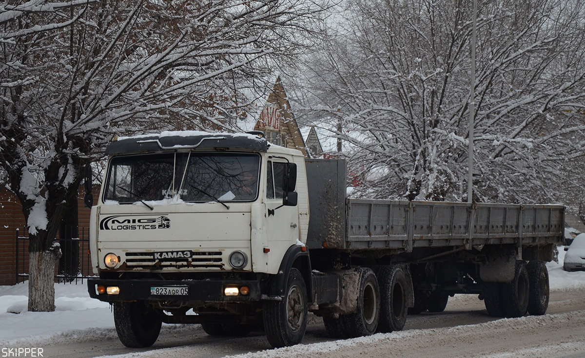 Алматинская область, № 823 AQR 05 — КамАЗ-5320