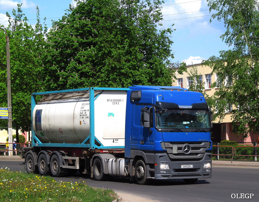 Витебская область, № АМ 8366-2 — Mercedes-Benz Actros ('2009) 1841