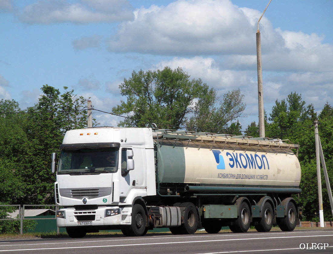 Минская область, № АТ 0361-5 — Renault Premium ('2006)