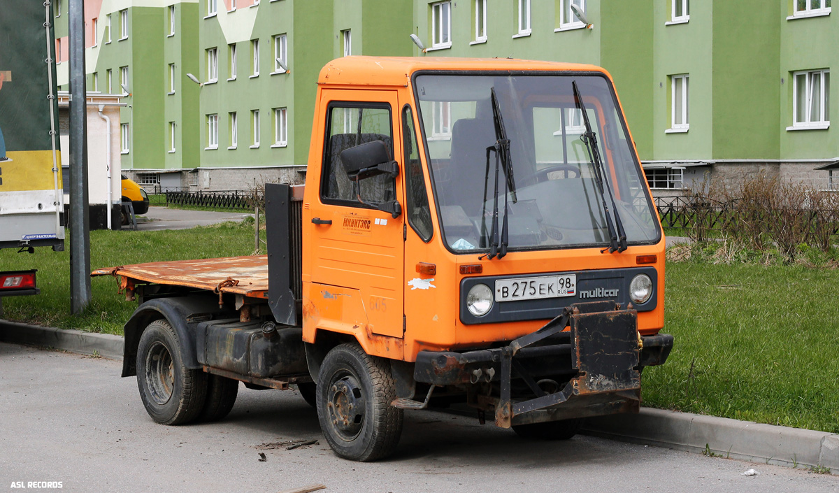 Санкт-Петербург, № В 275 ЕК 98 — Multicar M26 (общая модель)