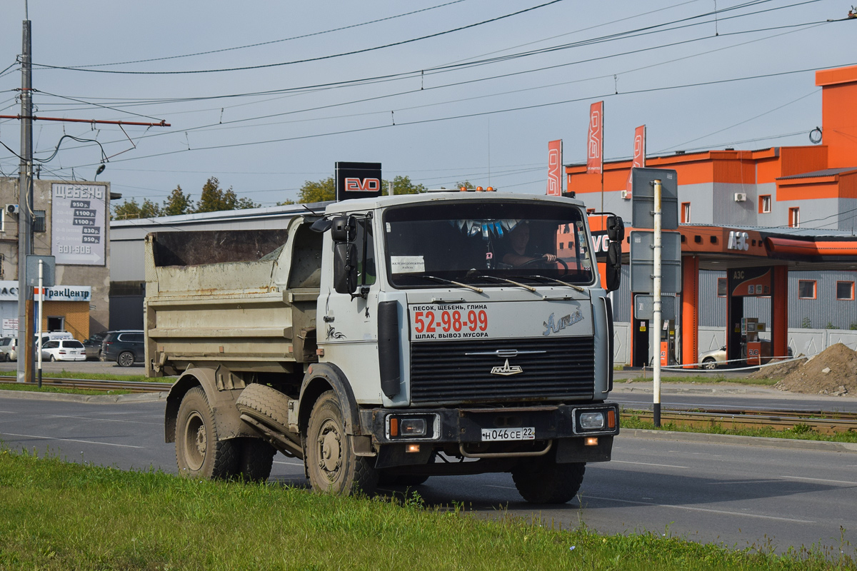 Алтайский край, № Н 046 СЕ 22 — МАЗ-5551 [555100]