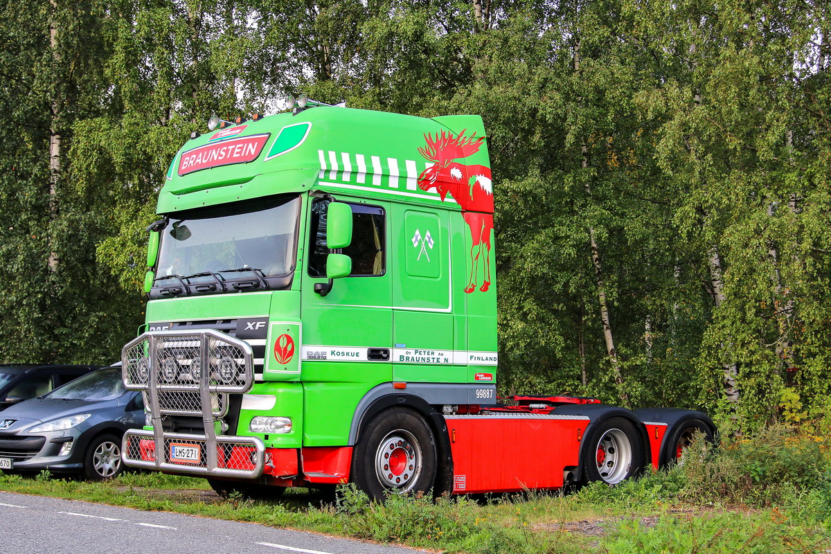 Финляндия, № LMS-271 — DAF XF105 FTS