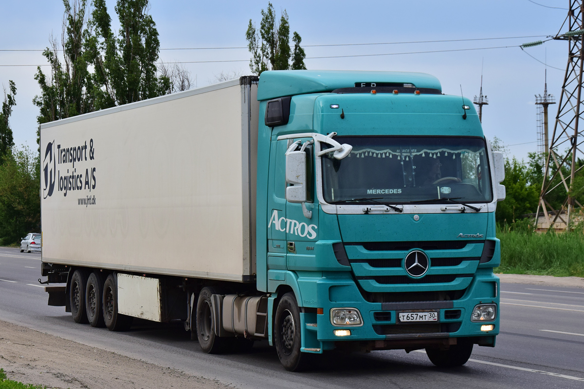 Астраханская область, № Т 657 МТ 30 — Mercedes-Benz Actros ('2009) 1844