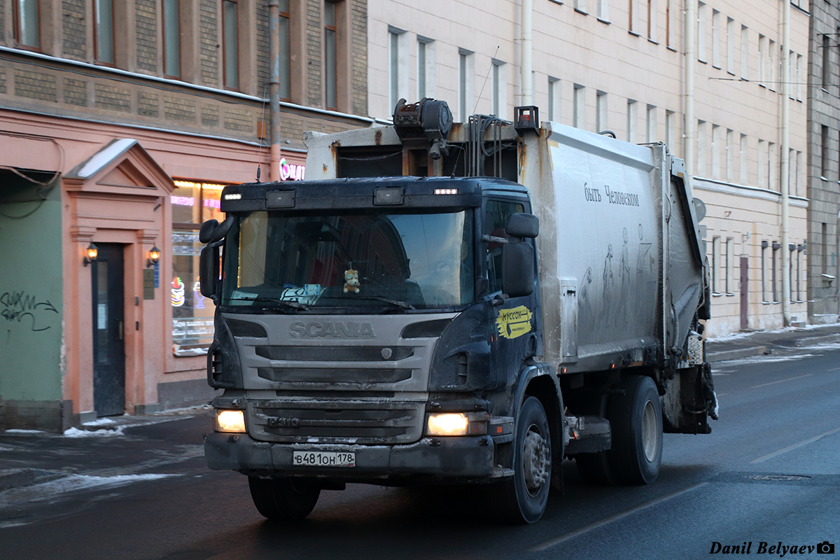 Санкт-Петербург, № В 481 ОН 178 — Scania ('2011) P310