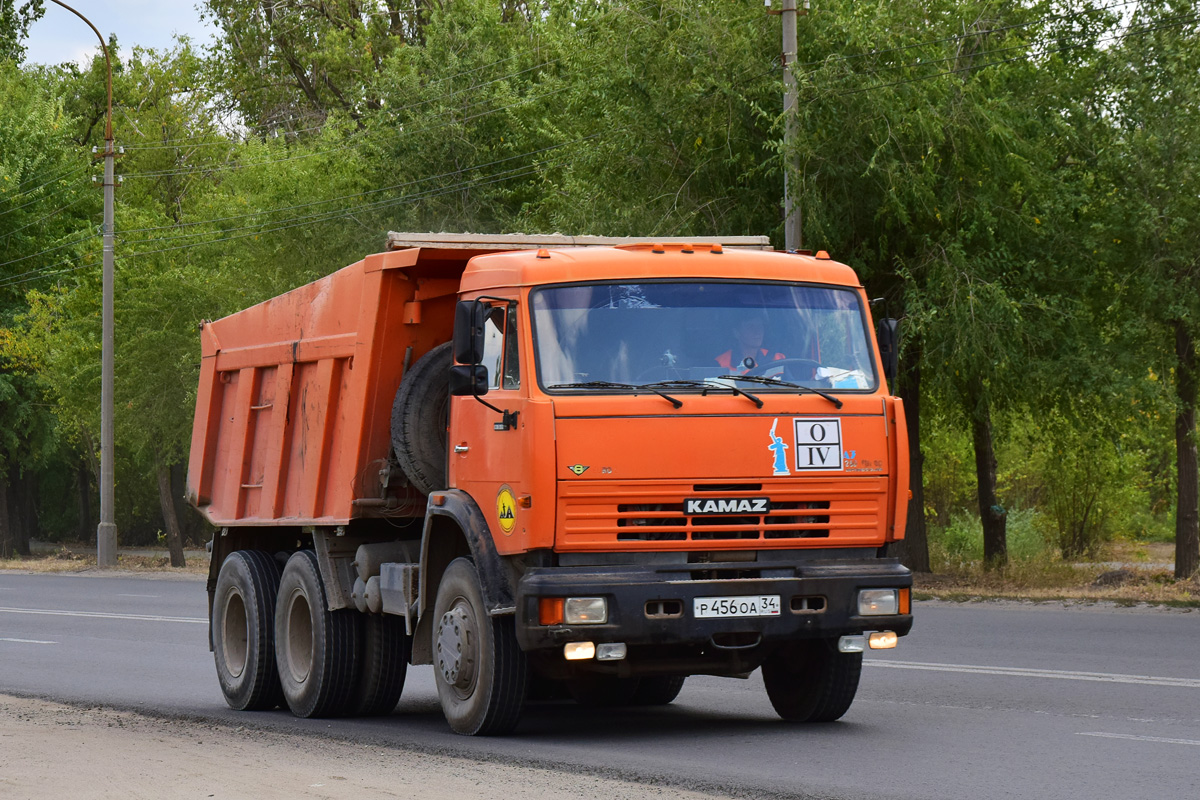 Волгоградская область, № Р 456 ОА 34 — КамАЗ-65115 [651150]