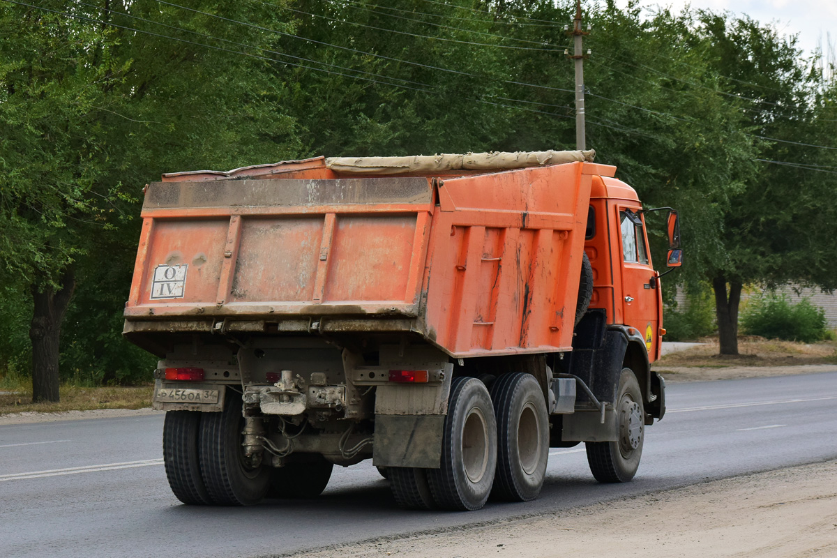 Волгоградская область, № Р 456 ОА 34 — КамАЗ-65115 [651150]