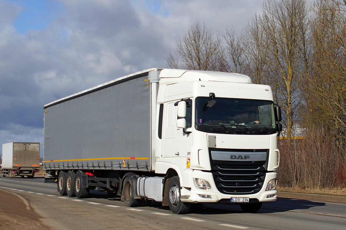 Литва, № LDV 234 — DAF XF Euro6 FT