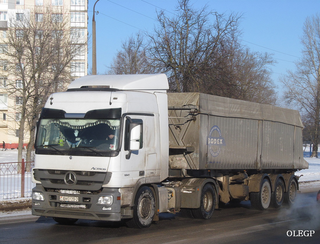 Витебская область, № АМ 0120-2 — Mercedes-Benz Actros ('2009) 1841