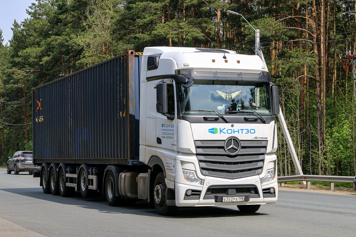 Санкт-Петербург, № Е 362 РА 198 — Mercedes-Benz Actros '18 1845 [Z9M]