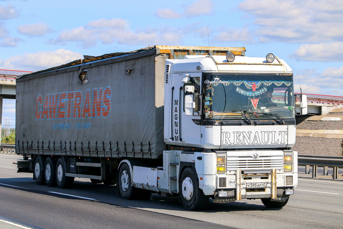 Ленинградская область, № У 595 АР 47 — Renault Magnum Integral ('1997)