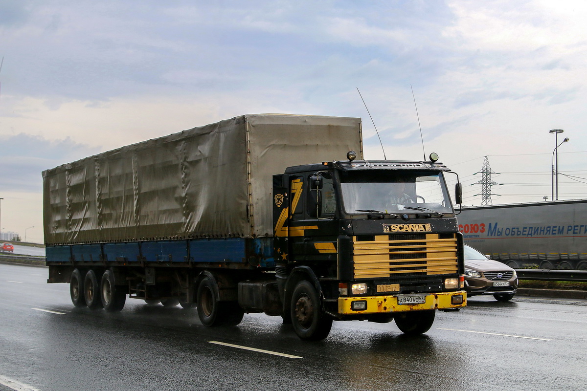 Новгородская область, № А 840 АЕ 53 — Scania (II) (общая модель)