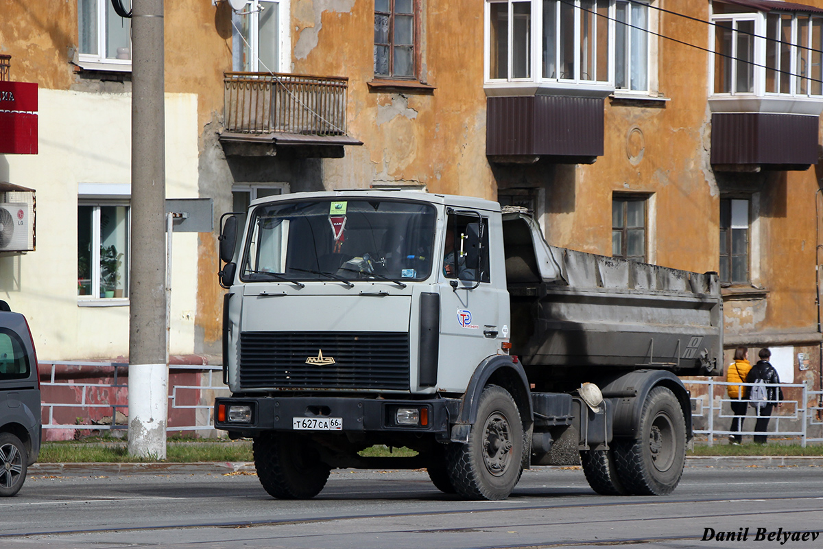 Свердловская область, № Т 627 СА 66 — МАЗ-555102