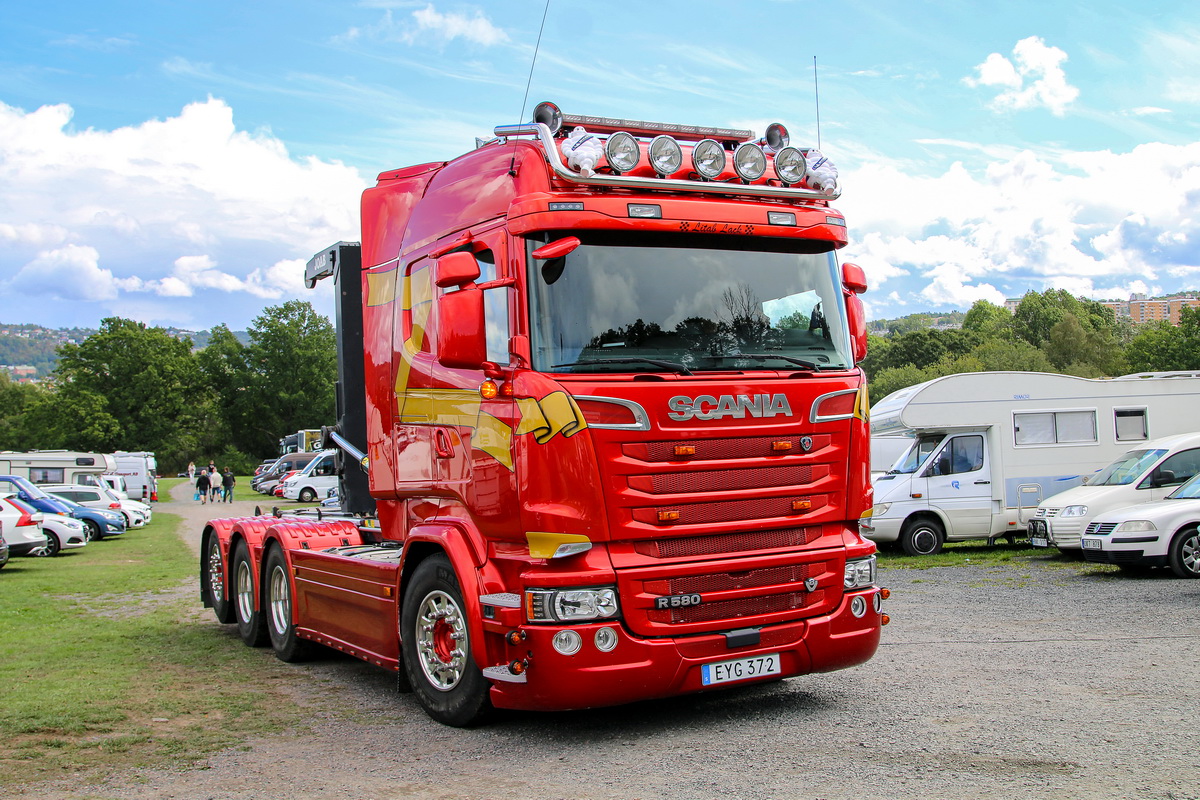 Швеция, № EYG 372 — Scania ('2013) R580