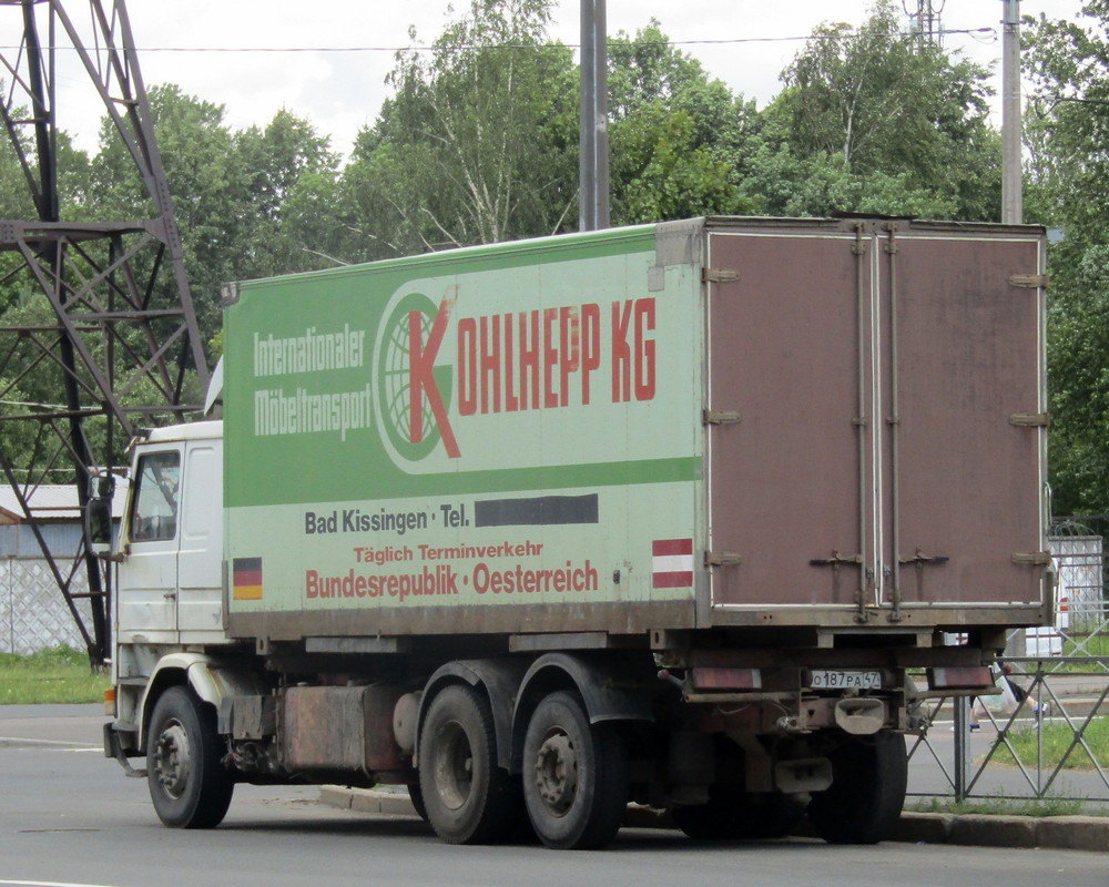 Ленинградская область, № О 187 РА 47 — Scania (II) R113M