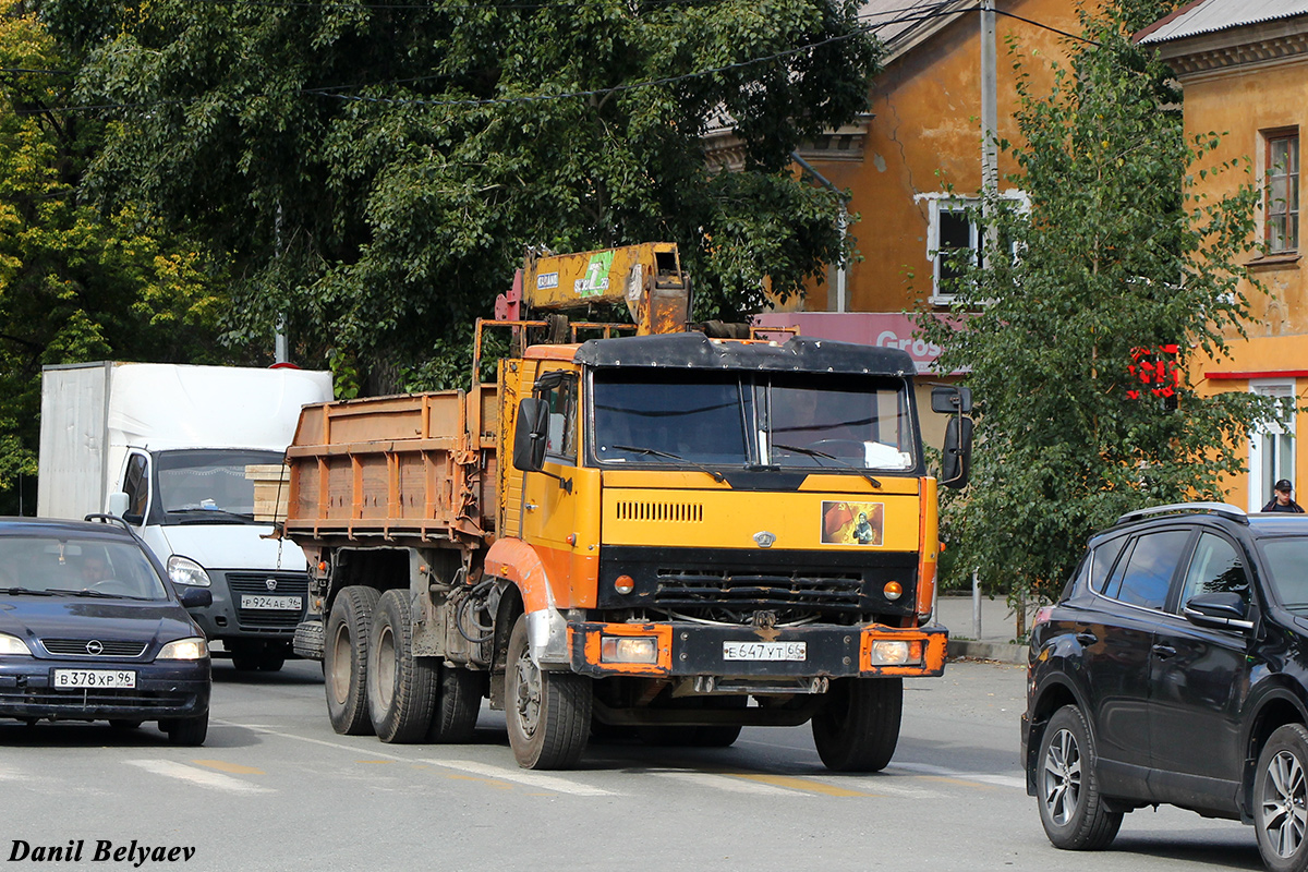 Свердловская область, № Е 647 УТ 66 — КамАЗ-5320