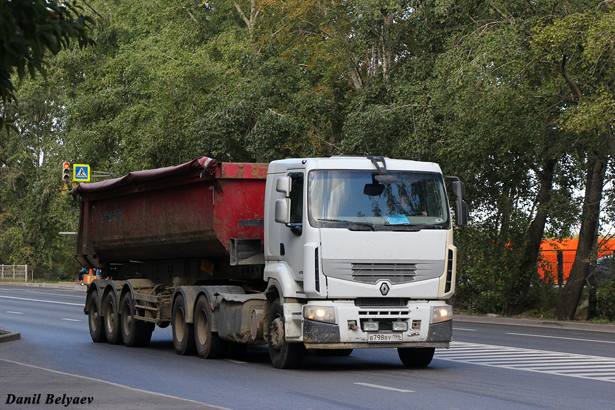 Свердловская область, № В 798 ВУ 196 — Renault Premium Lander [X9P]