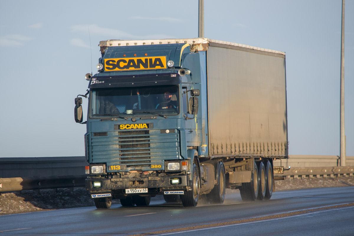 Кировская область, № А 150 ХУ 43 — Scania (II) R113M