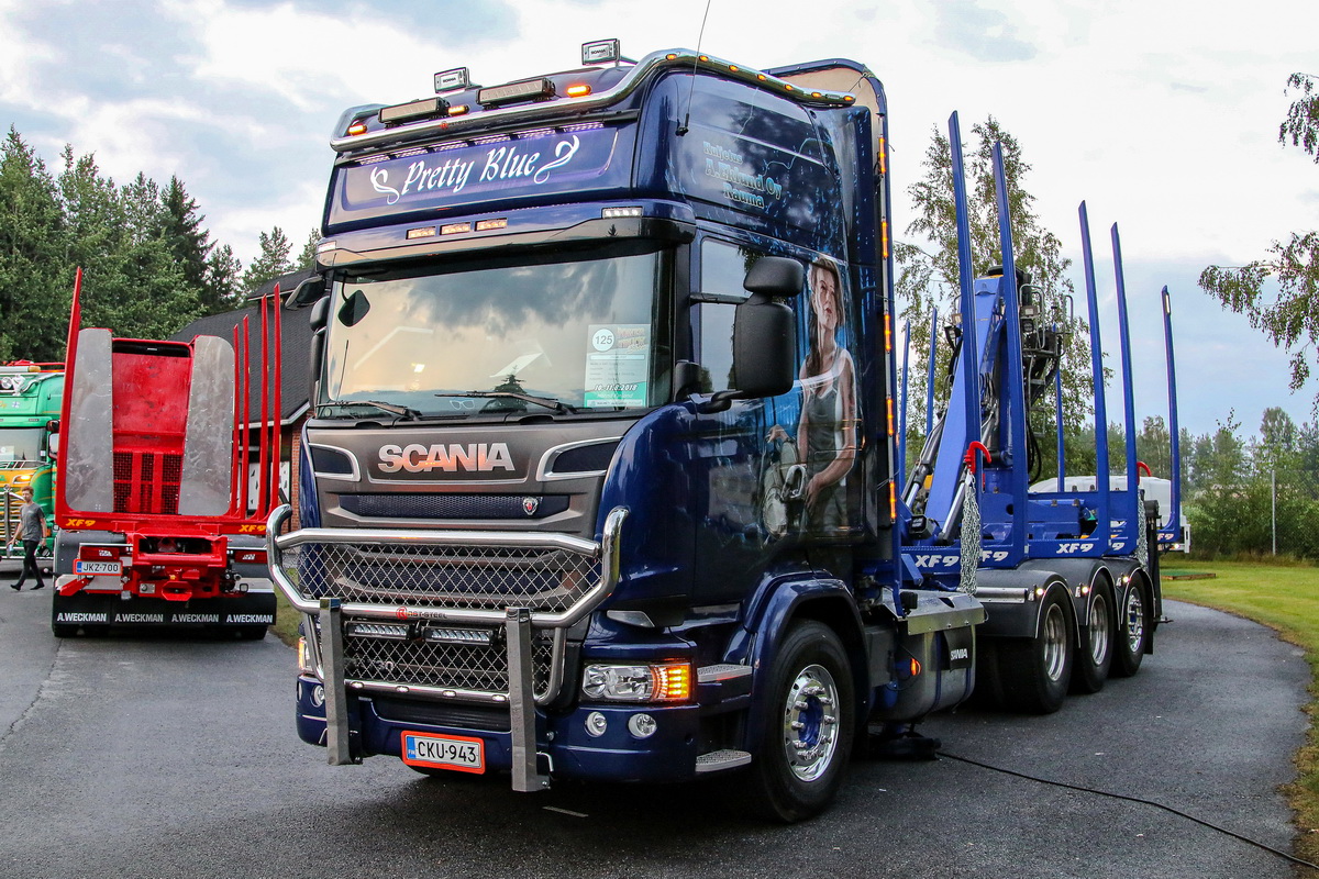 Финляндия, № CKU-943 — Scania ('2013) R730