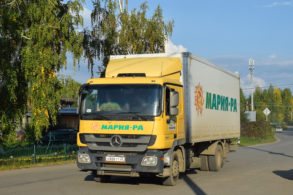 Алтайский край, № О 826 ТТ 22 — Mercedes-Benz Actros ('2009) 2541