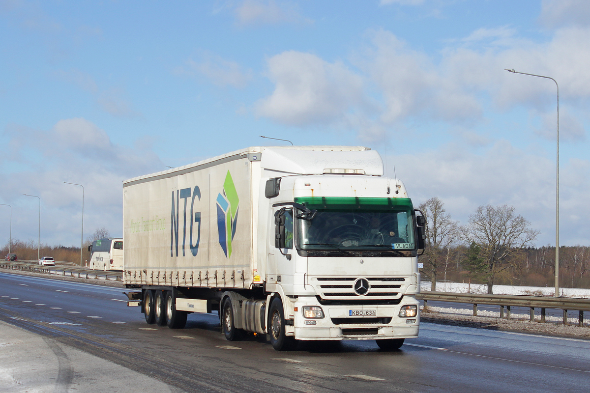 Литва, № KBO 634 — Mercedes-Benz Actros ('2003)