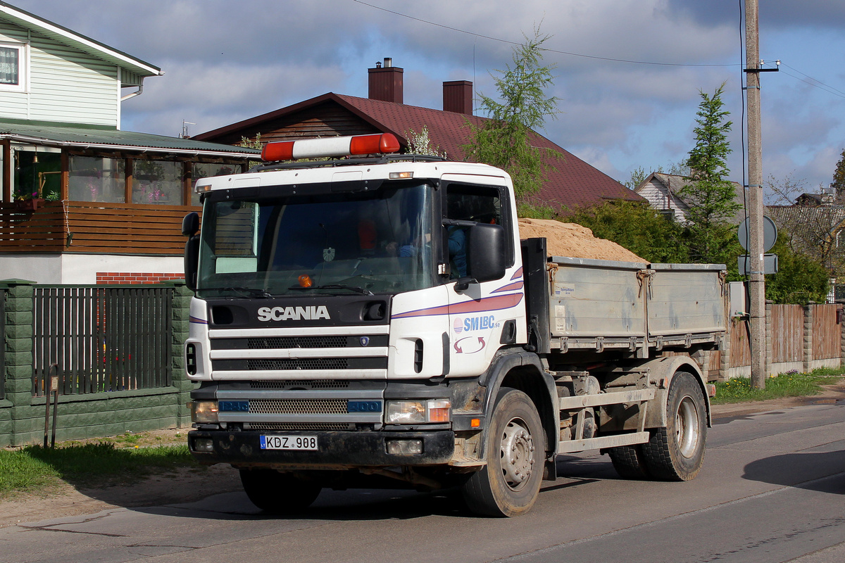Литва, № KDZ 908 — Scania ('1996) P124C