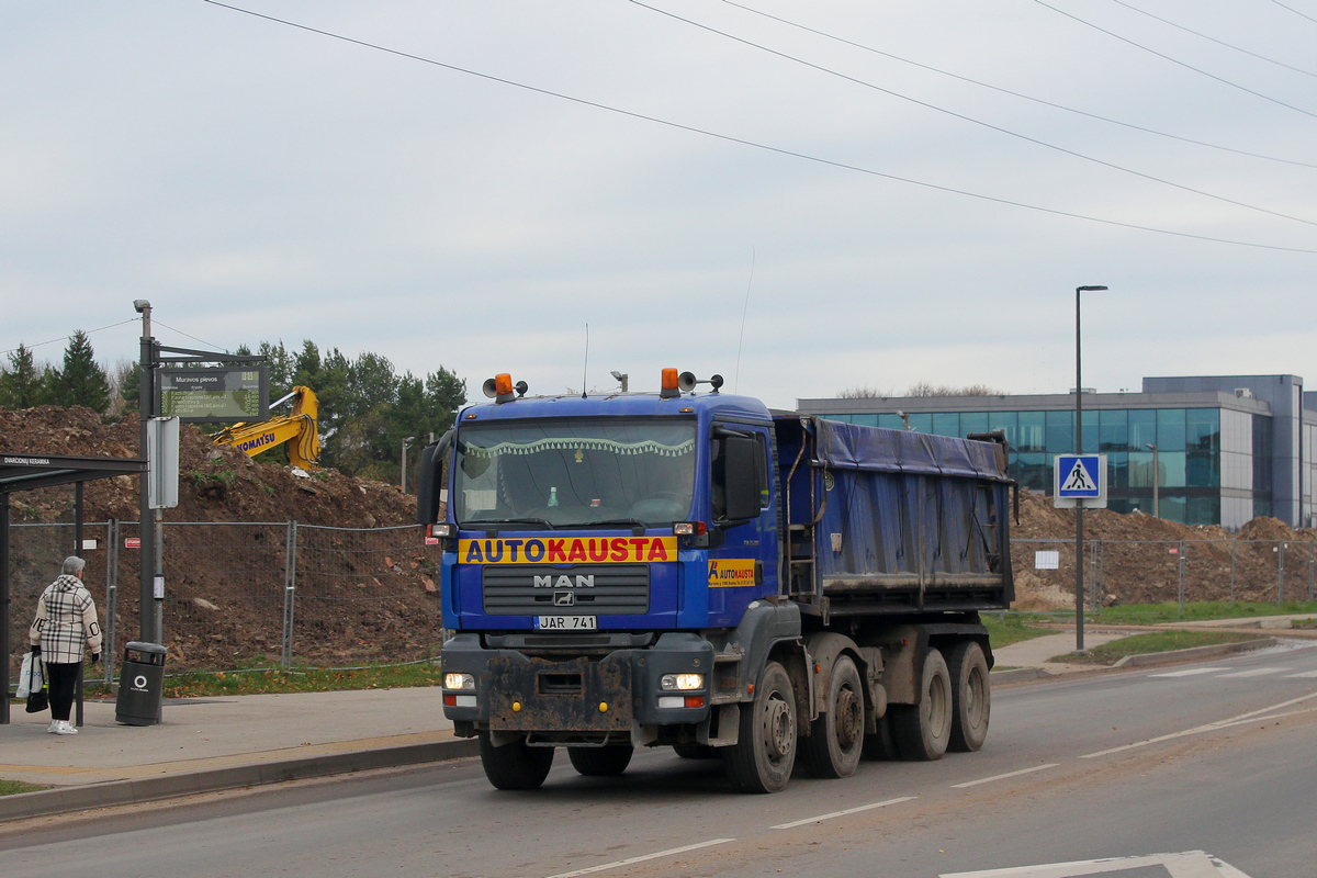 Литва, № JAR 741 — MAN TGA (общая модель)